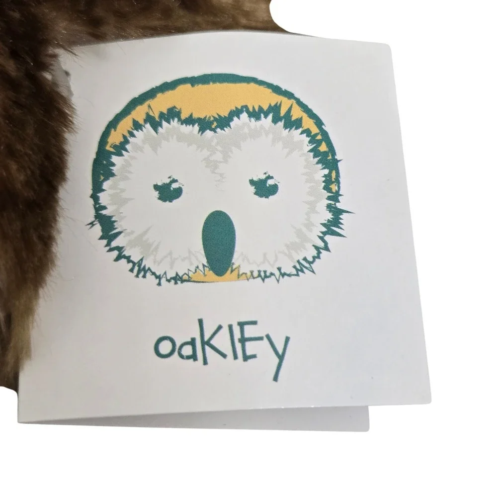 Scentsy Buddy OakLey‎ the Owl Plush Stuffed Animal Clean Breeze Scent Pak